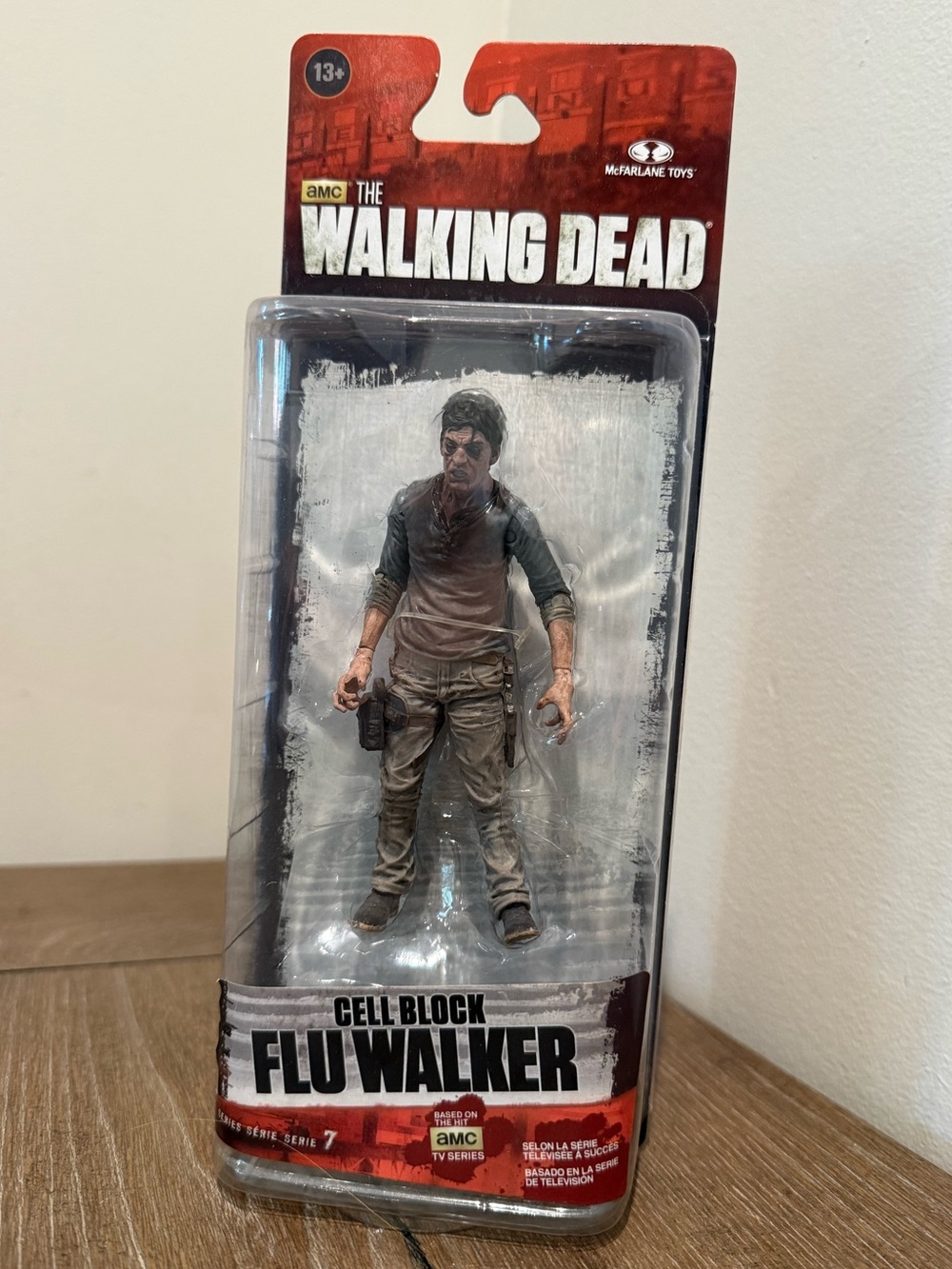 McFarlane Toys The Walking Dead Series 7 Cell Block Flu Walker Action Figure NEW